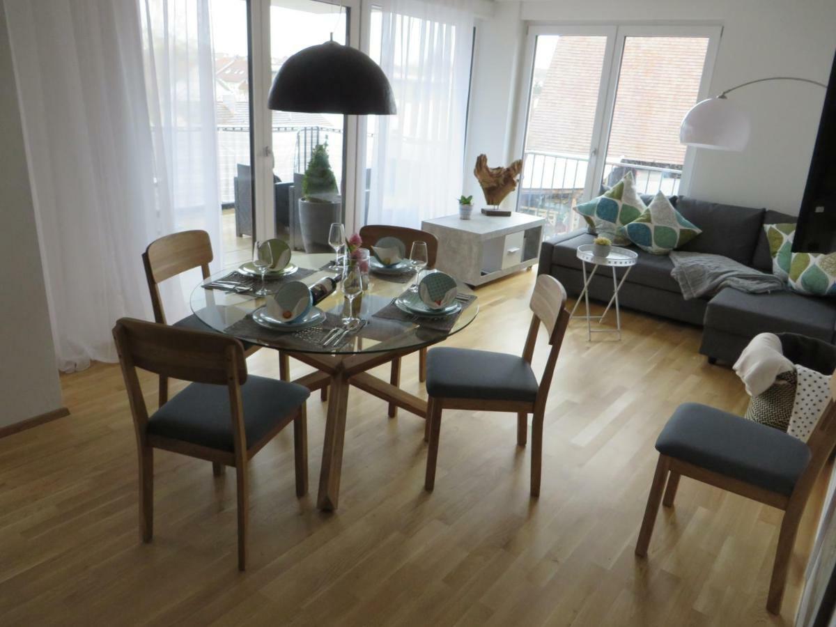 Bodensee Luxus Ferienwohnung Claudia 3 Friedrichshafen Exteriör bild